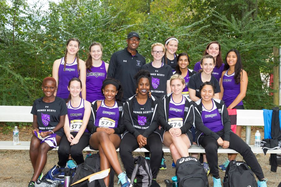 Cross country team photo