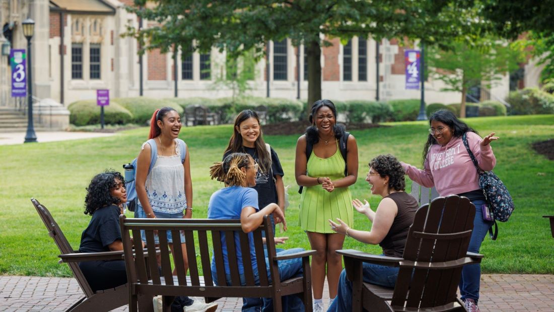Students on the Quad