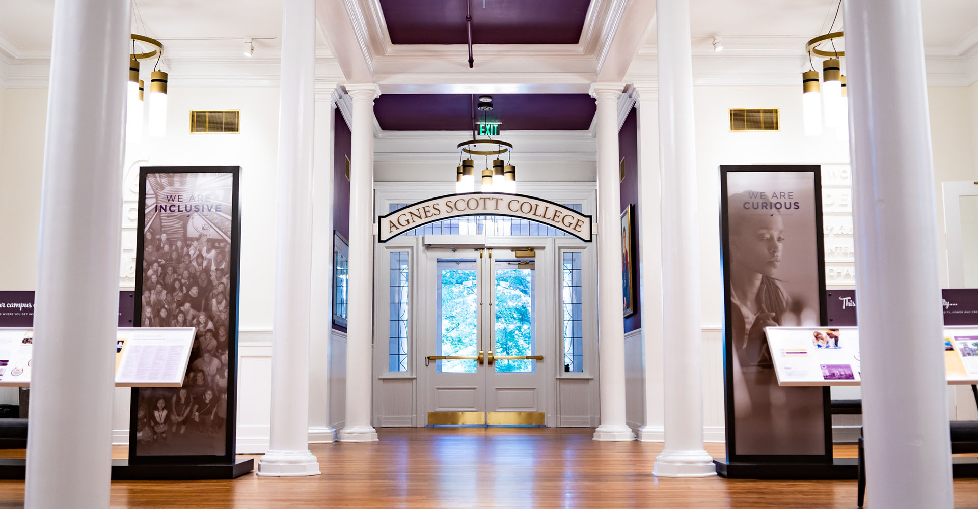 Welcome Center lobby