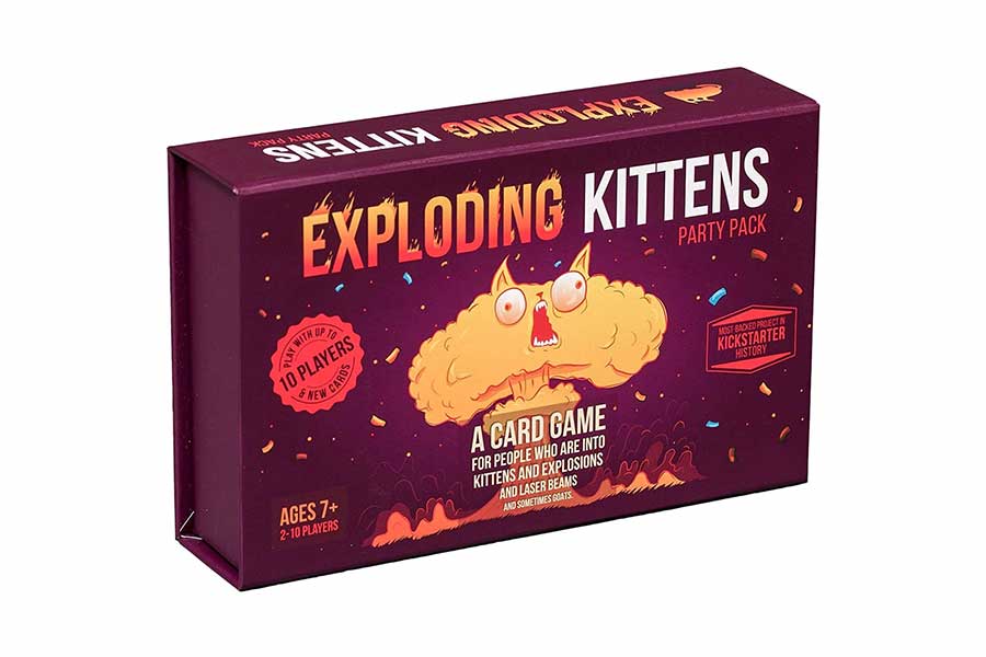Exploding Kittens game box