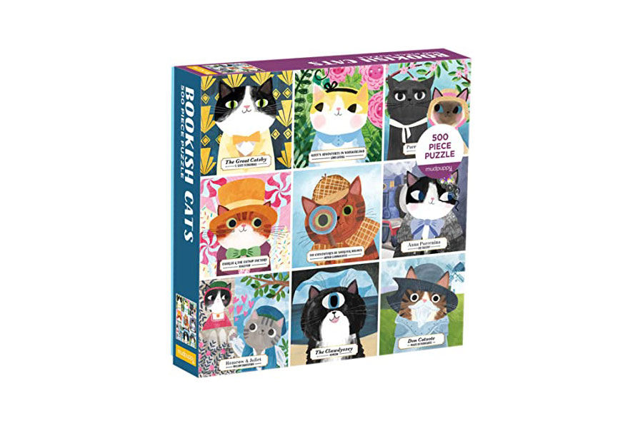 Cats jigsaw puzzle box