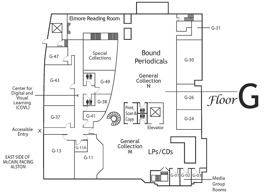 ground floor map