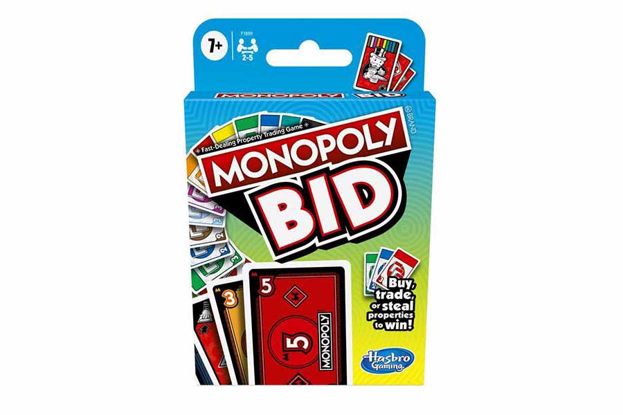 Monopoly Bid game box