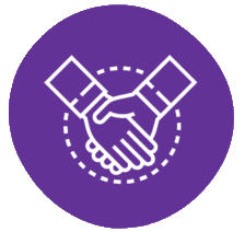 shaking hands icon