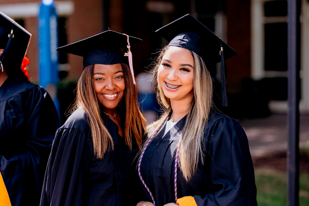 Lexi Hardeman at graduation