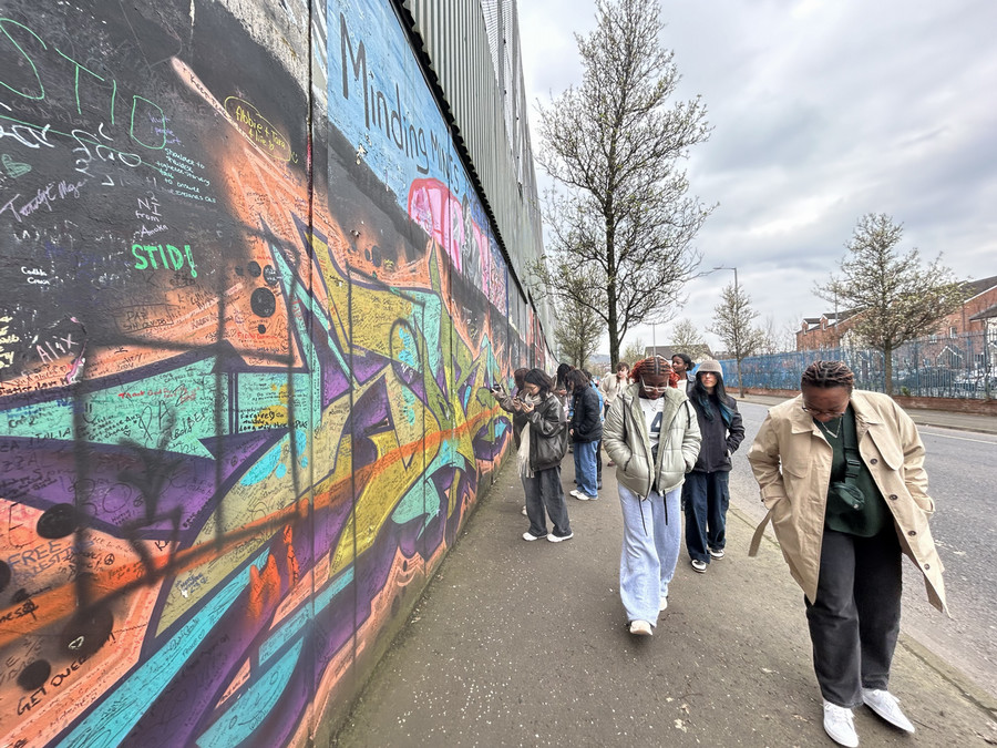 Students examine history, identity and conflict in Northern Ireland.